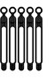 5 Pcs Silicone Cable Organizer Management, Button Design, Lightweight & Portable, Cord Holde