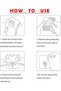 Transparent Adhesive Wall Hook with Flower Design, No-Drill Installation,10pcs (Transparent) - 5