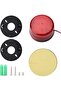 Emergency Strobe Light, High Brightness DC 12V 15 LED Red Flashing Light with Triple Frequency Flash - 5