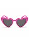 Mey İthalat® Fuchsia Pink Retro Sunglasses – '80s and '90s Style Party Sunglasses