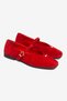 Roma Women's Genuine Leather Babet Soft Comfort Insole