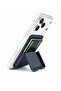 Foldex Stand Navy Blue Magnetic Adhesive Card Holder - 5