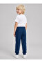 Boys Plain Drawstring Waist Joggers - 3