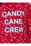 Girls Red All Over Print Sweatshirt and Cuffed Pants Pyjama Set - 4