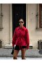 Cross-Closure Belted Trench Jacket - 2