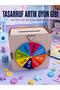 Money Saving Challenge Box Fun Wheel of Fortune Wooden Savings Bank - 2