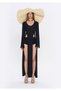 Slit Long Sleeve Knit Dress - 5