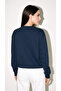 Navy Blue Arma Printed Sweatshirt - 3
