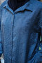 Women's Small Stone Detailed Floral Embroidery Set Indigo Blue - 5