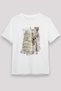 Leaning Tower of Pisa White Unisex T-Shirt T-Shirt