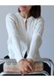 Crew Neck Braided Buttoned Fit Basic Women's Knitwear Cardigan - 7