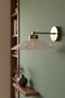 Risso White Flat Body Sconce Metal Rustic E27 Single Cafe Boutique Lamp Lighting - 4