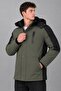 Double Color Softshell Winter Coat with Fur Inside Pldp 3041_50525-1 - 2