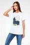 Colosseum White Unisex T-Shirt T-Shirt - 3