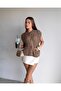 Braided Button-Front Oversized Sleeveless Knit Vest - 2