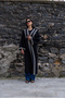 Women's embroidered woven kimono