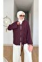 Tie-Up Chinese Buttoned Suede Shirt