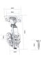 4 Pcs Kitchen Units Door Hinges, Soft Close Cupboard Wardrobe Doors Hinges, Folding Doors Hin - 6