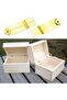 10pcs Gold Lid Support Hinge with 20 Screw, Foldable Lid Stay Safety Hinges, Rustproof 135 Degree Ro - 5