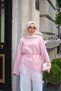 Women's Skirt Lace Detailed Tunic Pink - 2