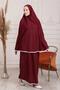 Prayer Gown Two Pieces Sleeveless - Solid Color 100% Cotton - Skirt: 105 cm / Top: 90 cm