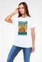 La Sagrada Familia White Unisex T-Shirt T-Shirt - 3