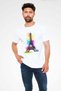 Eiffel Tower White Unisex T-Shirt T-Shirt - 2