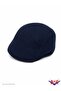 Winter Navy Blue Cashmere Fabric Earflap Hat Duck Hat Warm Cold Weather Protection - 3