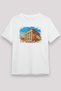 Acropolis White Unisex T-Shirt T-Shirt