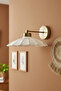 Risso White Flat Body Sconce Metal Rustic E27 Single Cafe Boutique Lamp Lighting
