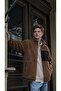 Men's Lamb Winter Welsoft Plush Fabric Jacket with Full Zipper and Front Pocket