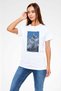 Everest White Unisex T-Shirt T-Shirt - 3