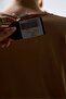 116 Elastic Sleeves Mercerized Tunic Mocha - 4