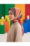Benetton Viscose Scarf - Siena - 1005-022 - Burgundy - 2