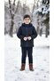Children's Coat Children's Softshell Coat with Detachable Hood and Print Detail - 4