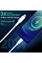 كابل USB C إلى 8-Pin، شحن سريع من النوع C إلى 8-Pin، شاحن آيفون، 2 متر - 2