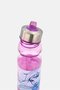 Kids Girl Graphic Print Plastic Water Bottle 600 ml, Purple - 3
