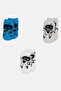 Kids Boy 3 Pairs Graphic Print Ankle Socks, Multicolor - 4