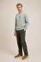 Clavin Men's Regular Fit New Season Cotton Sweatshirt Mint - 3