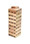 48-Wooden Piece Beech Jenga Fold High Stacking Creative Toy Set For Children - 3