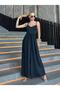 Women's Petrol V-Neck Strappy Gathered Jumpsuit Nj147 - 2