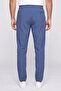 Men Sportswear Fit Plain Outdoor Track Pants, Slate Blue - 4