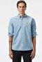 Men's Regular Fit Button-Down Collar Blue Shirt - 3