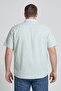Men Regular Fit Short Sleeve Solid Casual Shirt, Mint Blue - 5