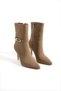 Livia Pointed Toe Thin Heeled Women's Ankle Boots - 6