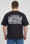 Men Crew Neck Short Sleeve Graphic Print T-Shirt, Black - 4