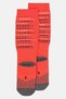 Kids Boy Brand Logo Football Socks, Fuchsia - 2