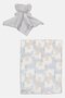 Allover Print Blanket And Snuggler, Multicolor - 2