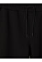 Özmarka New Season Black Regular Fit Men's Sweatpants - 7