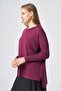116 Elastic Sleeves Merserized Tunic Cherry - 2